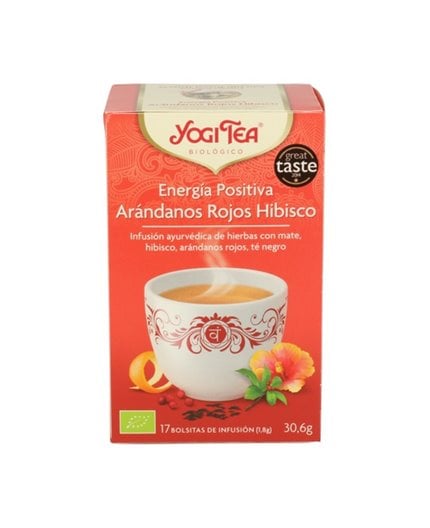 Positive Energy Red Cranberries Hibiscus Eco