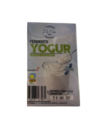 Fermento Vegano de Yogur Eco