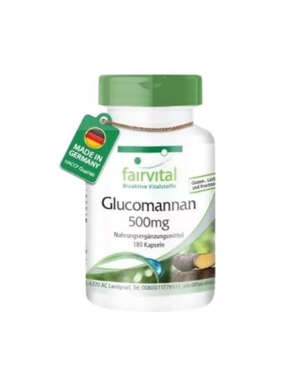 Glucomanano 500mg.