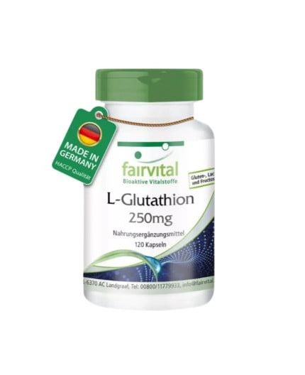 L-Glutatión 250mg.