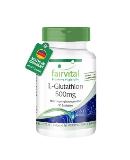 L-Glutatión 500 Mg.
