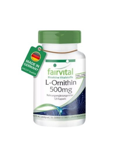L-Ornitina 500mg.