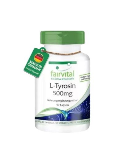 L-Tirosina 500mg.