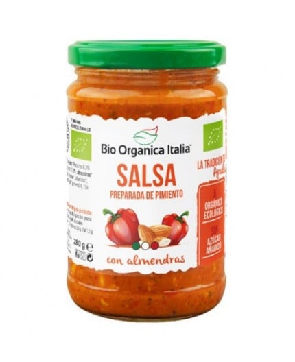 Salsa Pimiento Con Almendras Bio