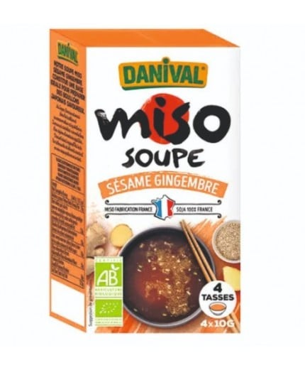 Sopa Miso Sésamo Jengibre