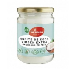 Aceite de Coco Prensado en Frio Bio