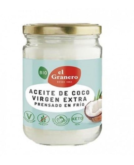 Aceite de Coco Prensado en Frio Bio