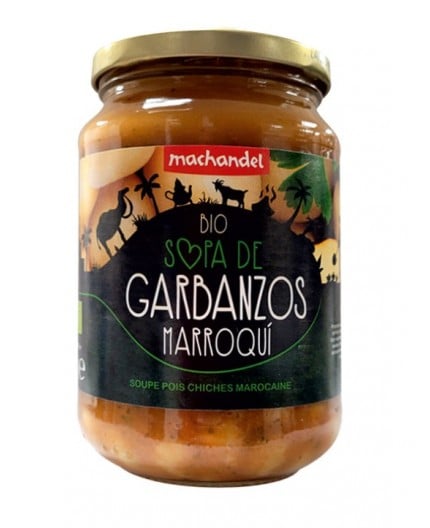 Sopa De Garbanzos Marroquí Bio