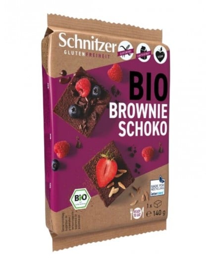 Brownie Chocolate Negro Sin Gluten