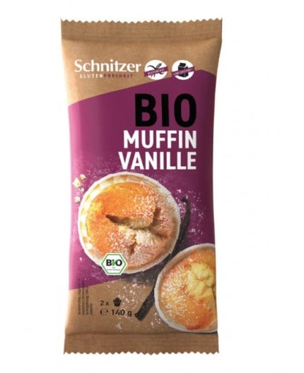 Muffins Vainilla Sin Gluten Bio