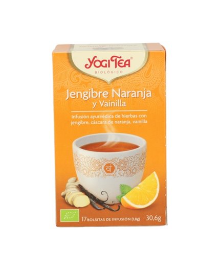 Infuso Biologico Zenzero, Arancia e Vaniglia Infuso Biologico Zenzero, Arancia e Vaniglia