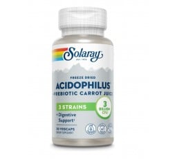 Acidophilus Vegan 3 Cepas Zanahoria