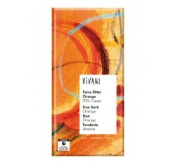 Chocolate Negro 70% con Naranja