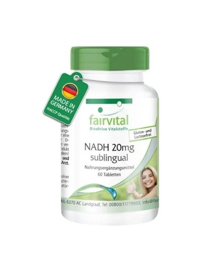 NADH 20mg Sublingual