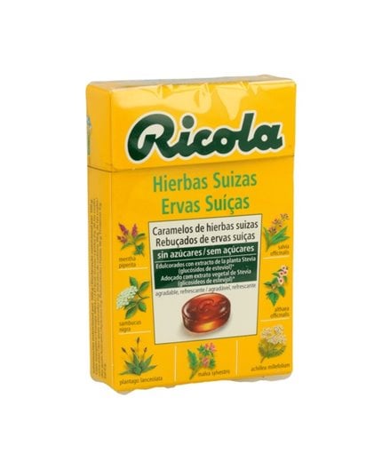 Schweizer Kräuterzuckerfreie Bonbons Schweizer Kräuterzuckerfreie Bonbons