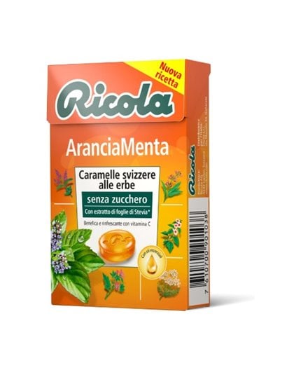 Caramelle Arancia Menta Senza Zucchero