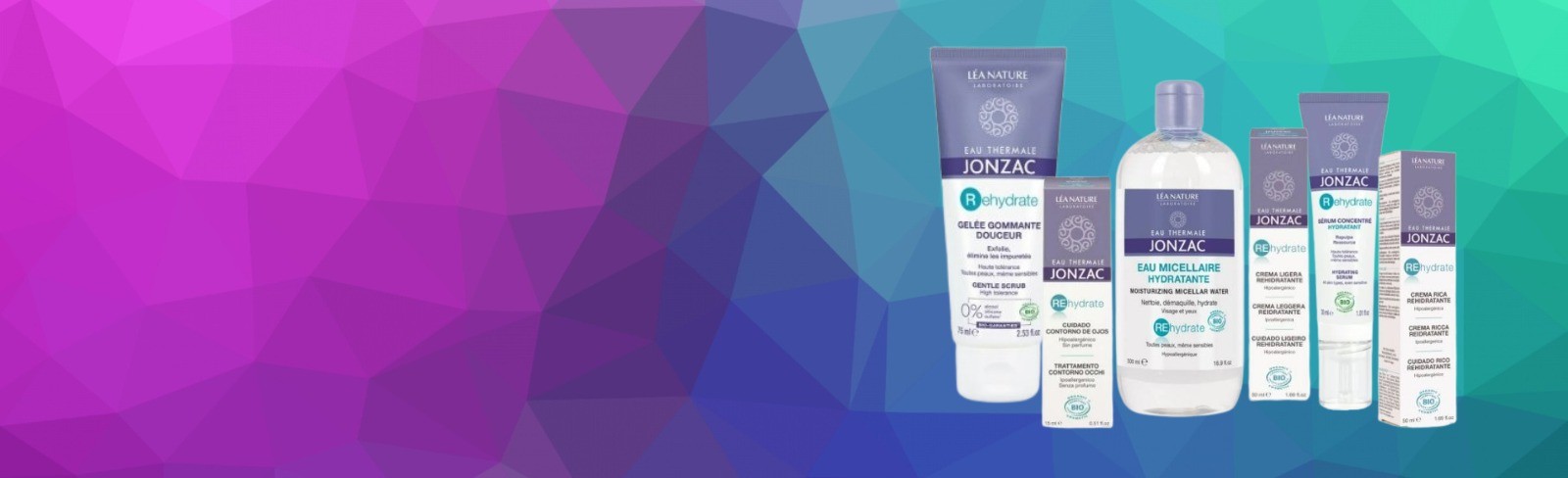 Selection of Jonzac products